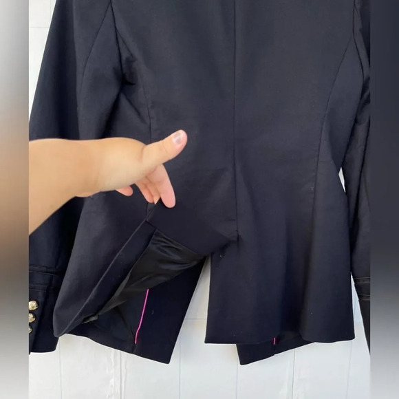 Juice Couture Notched Lapel Single-Breasted Blazer size 2 - Picture 9 of 12